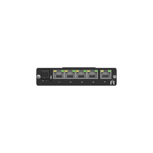 Teltonika TSW114 - Switch - ikke-styrt - 5 x 10/100/1000 - DIN-skinnemonterbar, veggmonterbar - Passive PoE