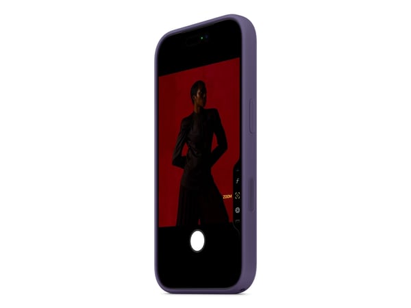 Apple - Skydd för mobiltelefon - MagSafe-kompatibilitet - silikon - lila dimma - för iPhone 17 Pro