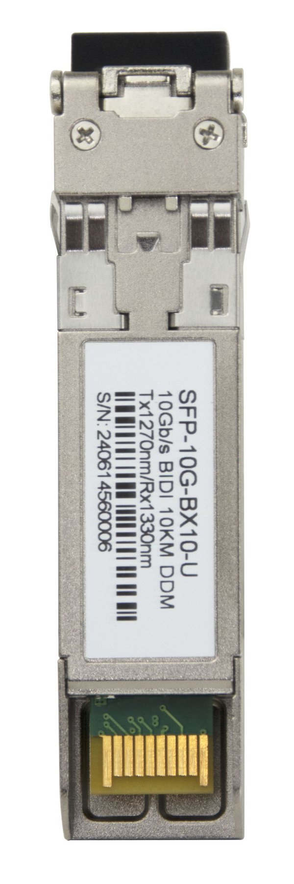 DELTACO - SFP+ transceivermodul - 10GbE - 10GBase-BX-D - LC-enkeltmodus - opp til 10 km - 1330 (TX) / 1270 (RX) nm