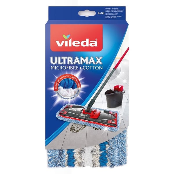 Vileda Ultramax mikrofiber- og bomullspåfyll