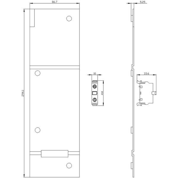 Siemens 3NJ69202CB00 apuvirtakytkin, 1 kpl, 89 g, 295 mm, 87 mm, 25 mm