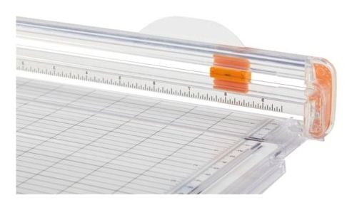 Fiskars 1077798, 10 ark, Manuell klemme, A4, A5, 75 g/m², Hvit, Gummi