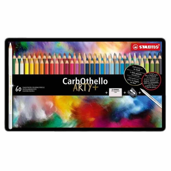 Stabilo Arty CarbOthello blyant - med 60 deler i metalleske
