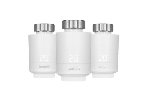 Hombli HBPP-0112 Älykäs patteritermostaatti - 3 kpl