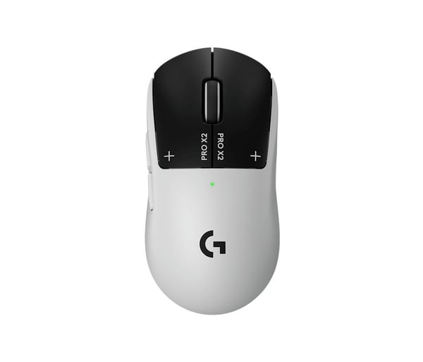 Logitech G PRO X2 SUPERSTRIKE - Mus - optisk - trådløs - 2.4 GHz - USB Logitech LIGHTSPEED-mottaker
