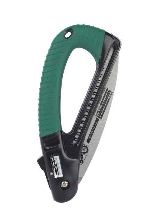 BRÜDER MANNESMANN M30110, Oksasaha, Puu, Terästä, Muovi, musta, Vihreä, Terästä, Vihreä