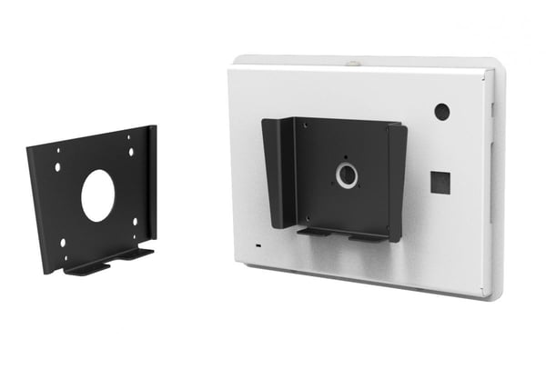 Compulocks VESA Fixed Wall Mount Bracket - Konsol - för hölje - höggradig aluminium - svart - monteringsgränssnitt: 100 x 100 mm - väggmonterbar, m...