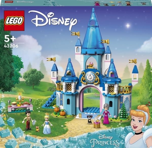 LEGO Disney Princess 43206 Slottet til Askepott og prinsen