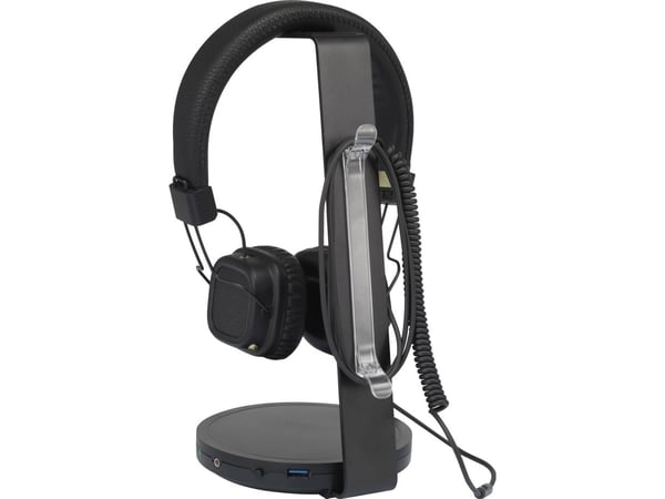 Renkforce hodetelefonstativ (3x USB 3.0, 3,5 mm phono) (RF-4284834)