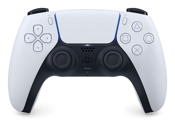 Sony Interactive Entertainment Langaton DualSense-ohjain White V2, Pad-ohjain, PlayStation 5, Takanuppi, Tyhjennä muisti -painike, Valikkopainike, ...