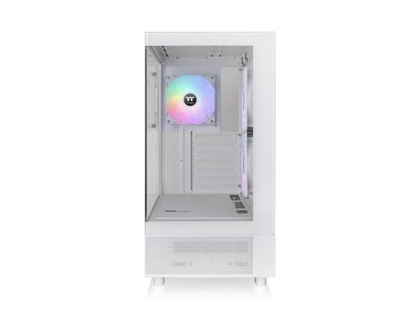 Thermaltake View 270 Plus TG ARGB - Mid tower - utökad ATX - genomskinlig sidopanel (härdat glas) - ingen strömförsörjning (PS/2) - snö - USB/ljud