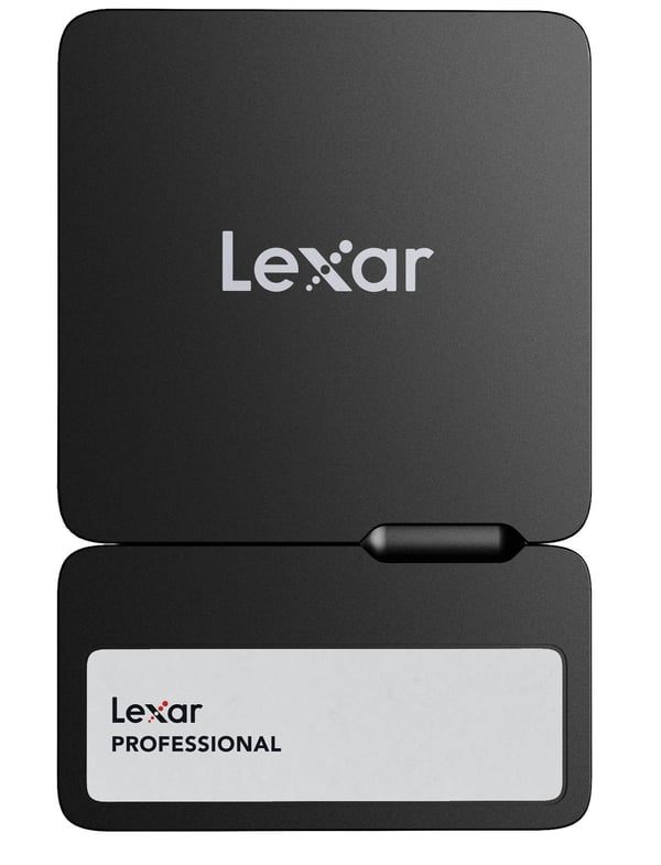 Lexar Professional SL400 SSD 2 TB USB-C 3.2 Gen 2 1050 MB/s med hub