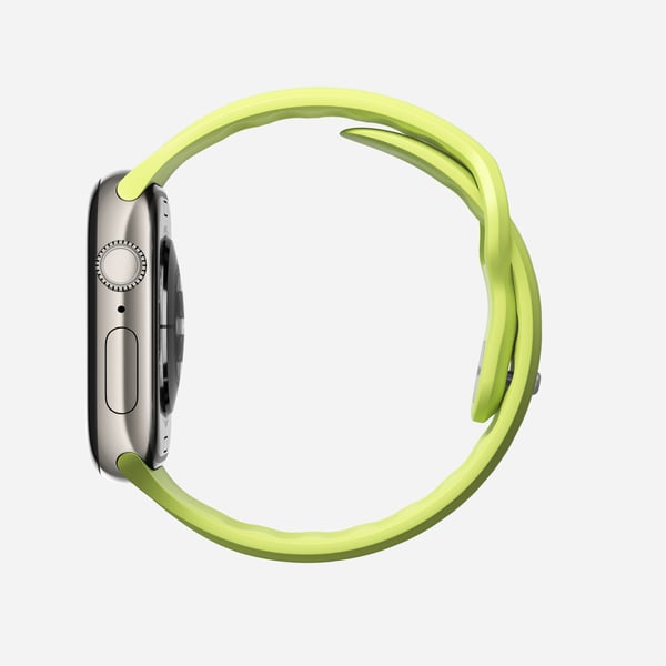 Nomad Tempo Band, Yhtye, Älykello, Vaaleanvihreä, Apple, 41mm / 42mm, Kumi