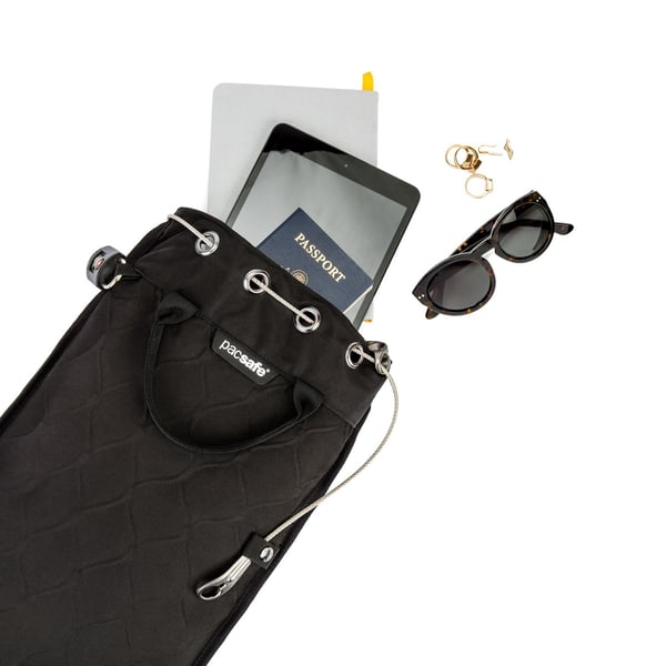 Pacsafe Travelsafe 5L GII portabelt kassaskåp, svart