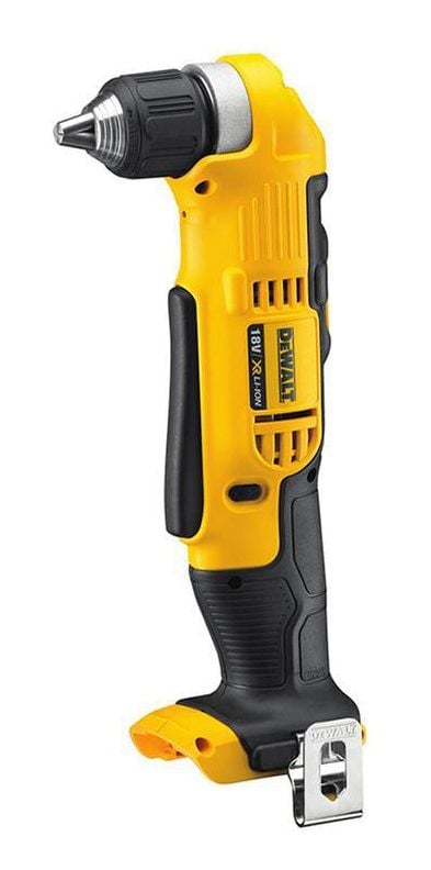 DeWALT DCD740N-XJ - Vinkelborr/skruvdragare - sladdlös - 360 W - 2 hastigheter - nyckellös chuck 10 mm - 33 N·m - inget batteri - 18 V - SOLO