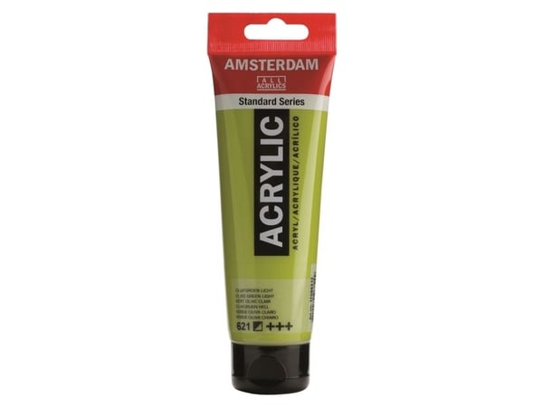 Amsterdam Standard-sarjan akryyliputki Olive Green Light 621