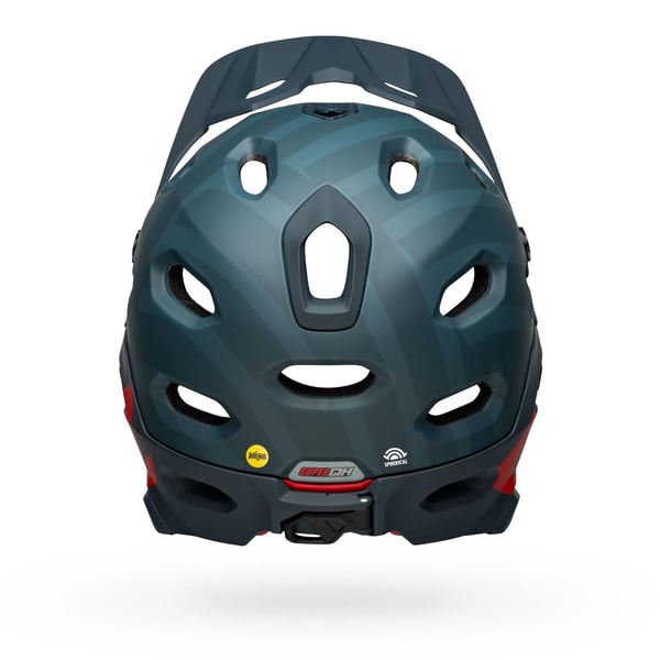 Bell Helmets Super DH Spherical, Heldekkende hjelm, Innformet, Hjelmvisir, Matt