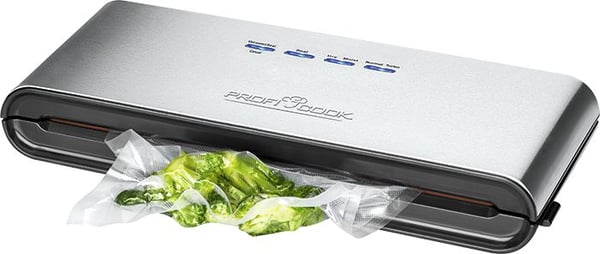 ProfiCook PC-VK 1080 - Vakuummaskin för plastpåsar - 120 W - rostfritt stål/svart