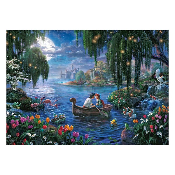 Schmidt Spiele Thomas Kinkade Studios: Disney Dreams Collections - The Little Mermaid and Prince Eric, 1000 stykker, Tegneserier, 12 år