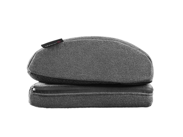 Arozzi Footrest Soft Fabric - Dark Grey