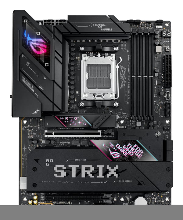 ASUS ROG STRIX B850-E GAMING WIFI - Hovedkort - ATX - Socket AM5 - AMD B850 Chipset - USB-C 3.2 Gen 2x2, USB-C 3.2 Gen2, USB 3.2 Gen 2, USB 3.2 Gen...