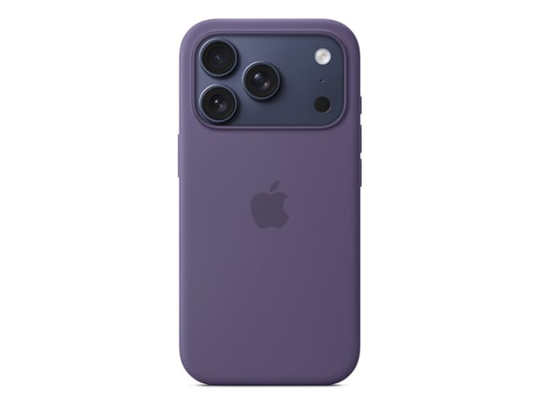 Apple - Skydd för mobiltelefon - MagSafe-kompatibilitet - silikon - lila dimma - för iPhone 17 Pro