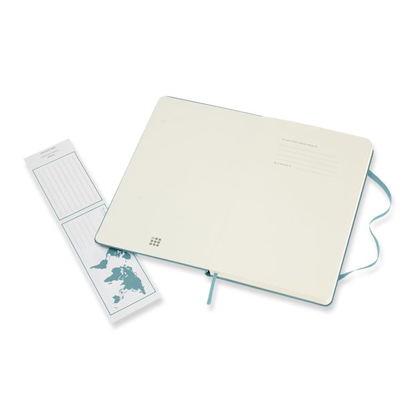 Moleskine Notebook Classic Large, linjeret Reef Blue