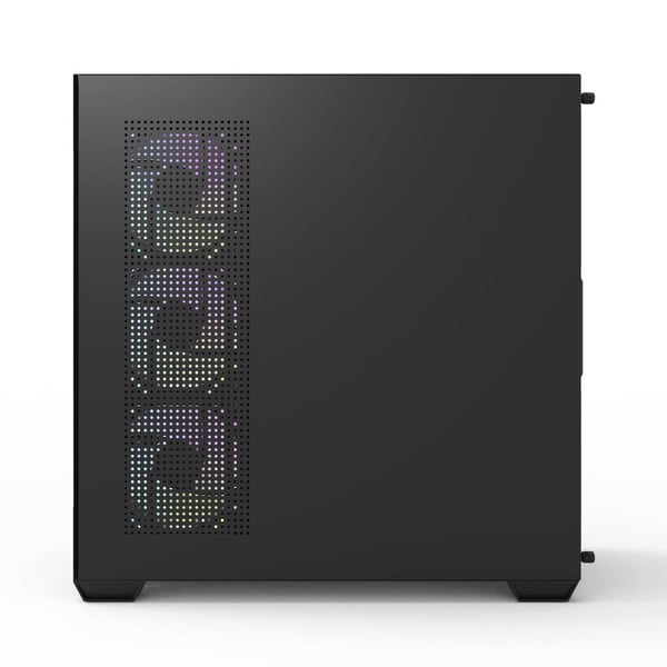darkFlash DS900 datorchassi ATX/M-ATX/ITX, härdat glas, svart, utan fläktar