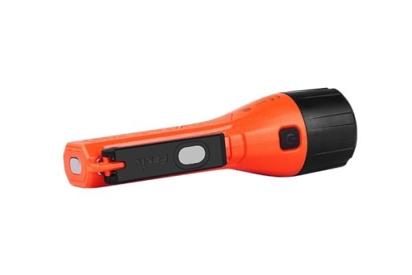 Fenix WF11E, Lommelykt med festeklemme, Rød, Knapper, IP67, III, CE