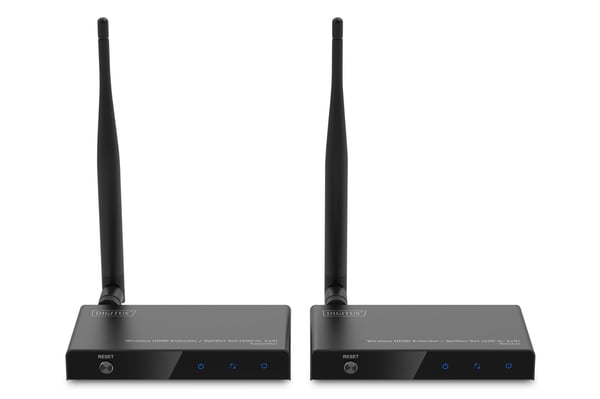 DIGITUS DS-55346 langaton HDMI-jatko- ja jakajasarja 1x4, 100 m, Full HD