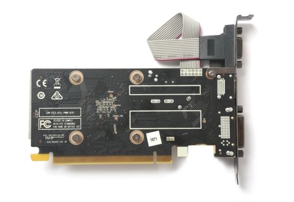 ZOTAC GeForce GT 710 - Grafikkort - GF GT 710 - 2 GB DDR3 - PCIe 2.0 låg profil - DVI, HDMI, VGA