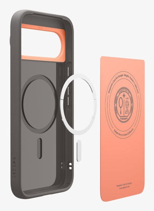 Spigen ACS09735, Skydd, Google, Pixel 10 Pro XL, 17,3 cm (6,8"), Grå