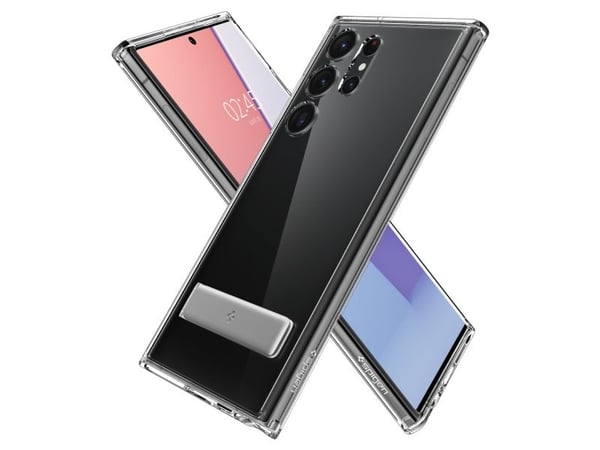 Spigen ACS05622, Suojus, Samsung, Galaxy S23 Ultra, 17,3 cm (6.8"), Läpinäkyvä