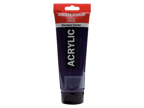 Amsterdam Standard Series akrylrör, Permanent Blue Violet 568