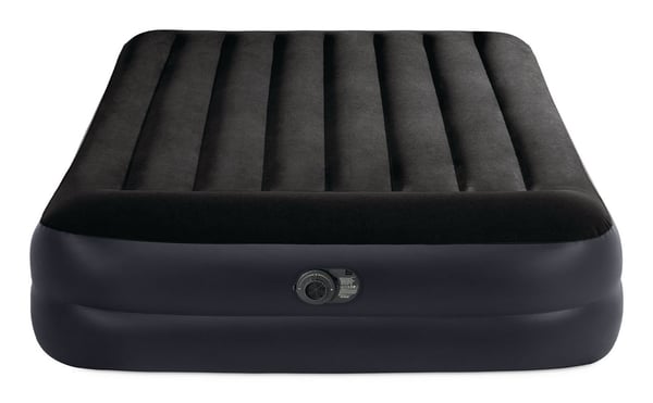 Intex 64124ND, Dobbel Madrass, Rektangel, Innendørs, Innebygd luftpumpe