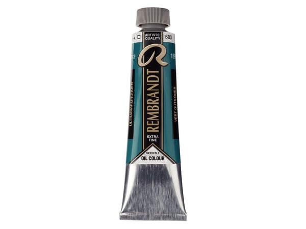 Rembrandt oljemalingsrør Ultramarine Green 683