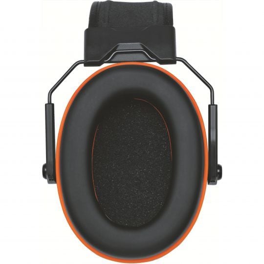 Uvex K30, Headset, Konstruksjon, Sort, Rød, 36 dB