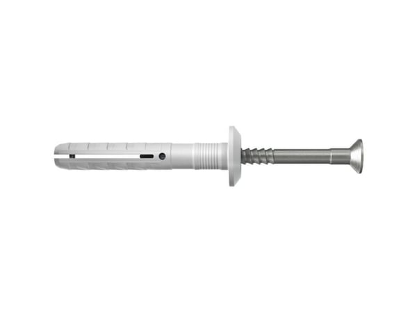 Fischer 50369, Ruuvi- ja seinäkiinnityssarja, Tiili, Betoni, Tähtiruuvimeisseli, PZ2, 40 mm, 6 mm