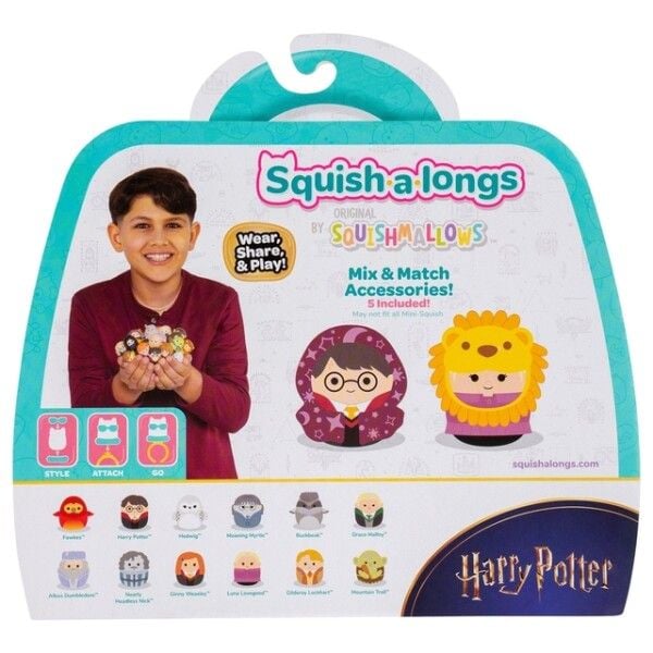 Squish-a-longs 2,5 cm Harry Potter 12 Pack
