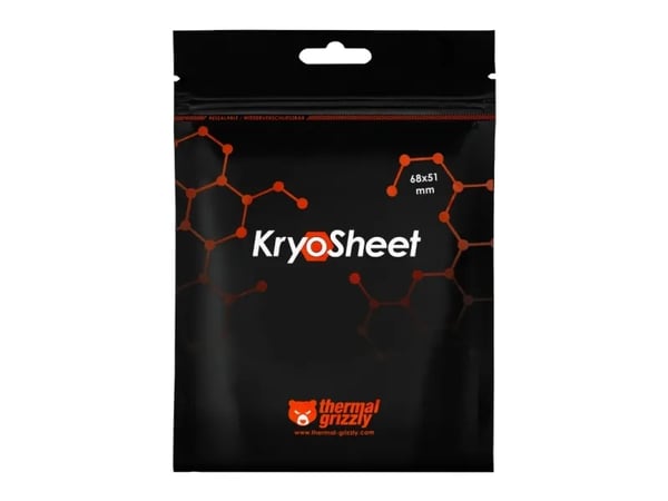 Thermal Grizzly KryoSheet - Värmeledande platta - antracit