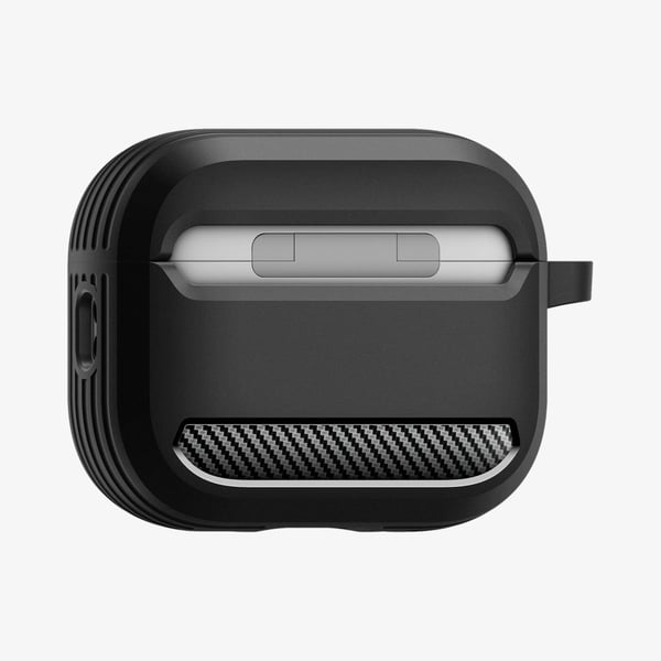 Spigen Rugged Armor, laatikko, termoplastinen polyuretaani (TPU), musta