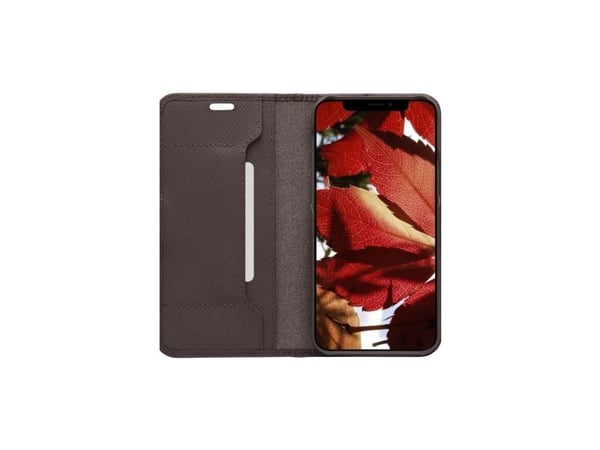 dbramante1928 Milano, Lompakkokotelo, Apple, iPhone 12/12 Pro, 15,5 cm (6.1"), Suklaa