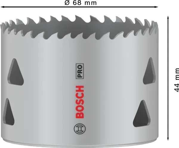 Bosch PRO Multi Material, Enkelt, Bor, Gips, Metall, Ikke-jernholdig metall, Plast, Mykt treverk, Grått, Koboltstål, Koboltlegert høyhastighetsstål...