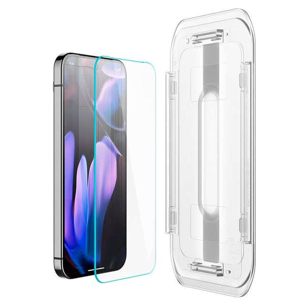 Spigen GLAS.tR EZ Fit - Skjermbeskyttelse for mobiltelefon - for Google Pixel 9, 9 Pro