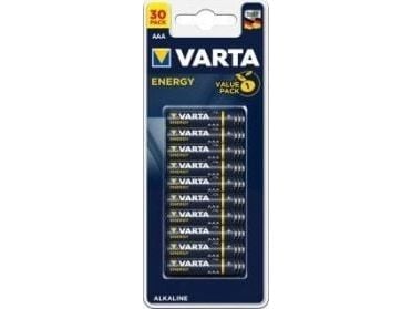 Varta Energy 04103 - Batteri 30 x AAA - Alkalisk