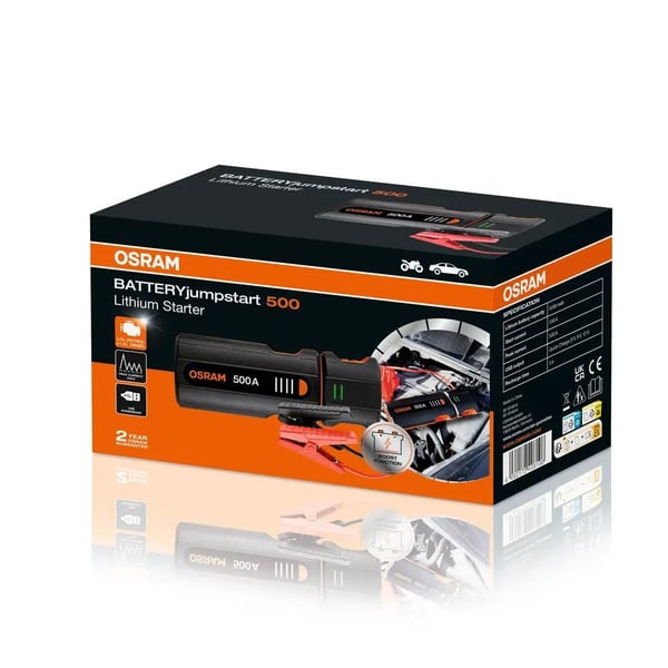 Osram BATTERYjumpstart 500 Hyppykäynnistin - 12V