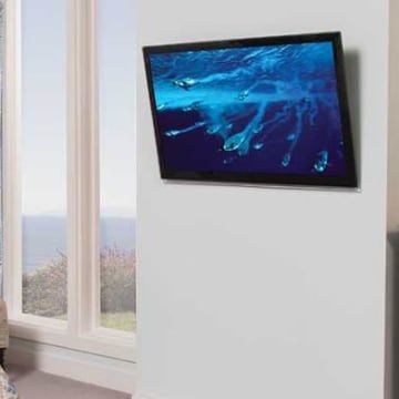 Sanus Premium Series VMT5 - Konsol - för platt panel - svart - skärmstorlek: 40"-50" - väggmonterbar