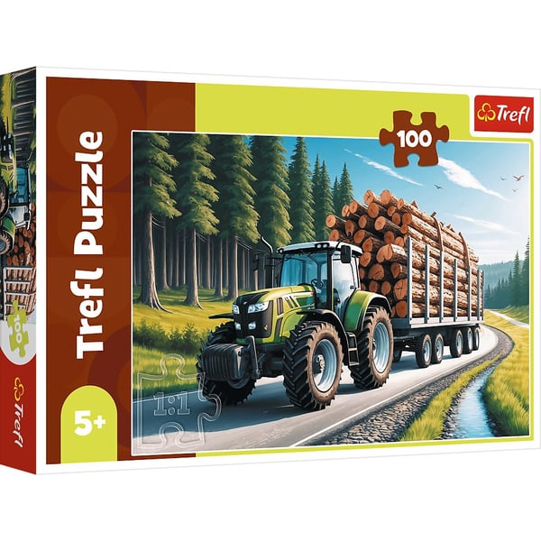 Trefl 16493, 100 styck, Fordon, 5 År
