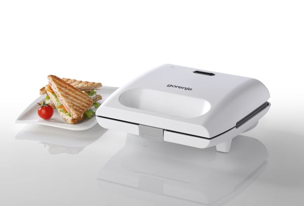 Gorenje Life Collection SM701GCW - Grill/smörgåsgrill - 700 W