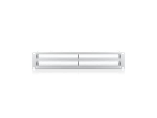 Ubiquiti UACC-RACK-PANEL-VENTED-2U, Tyhjä tuuletuspaneeli, Alumiini, SPCC, Terästä, 1 kpl, 627 g